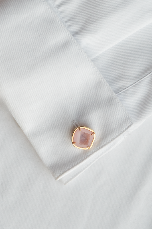 Cufflinks, light pink