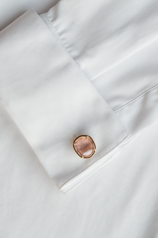 Cufflinks, pink