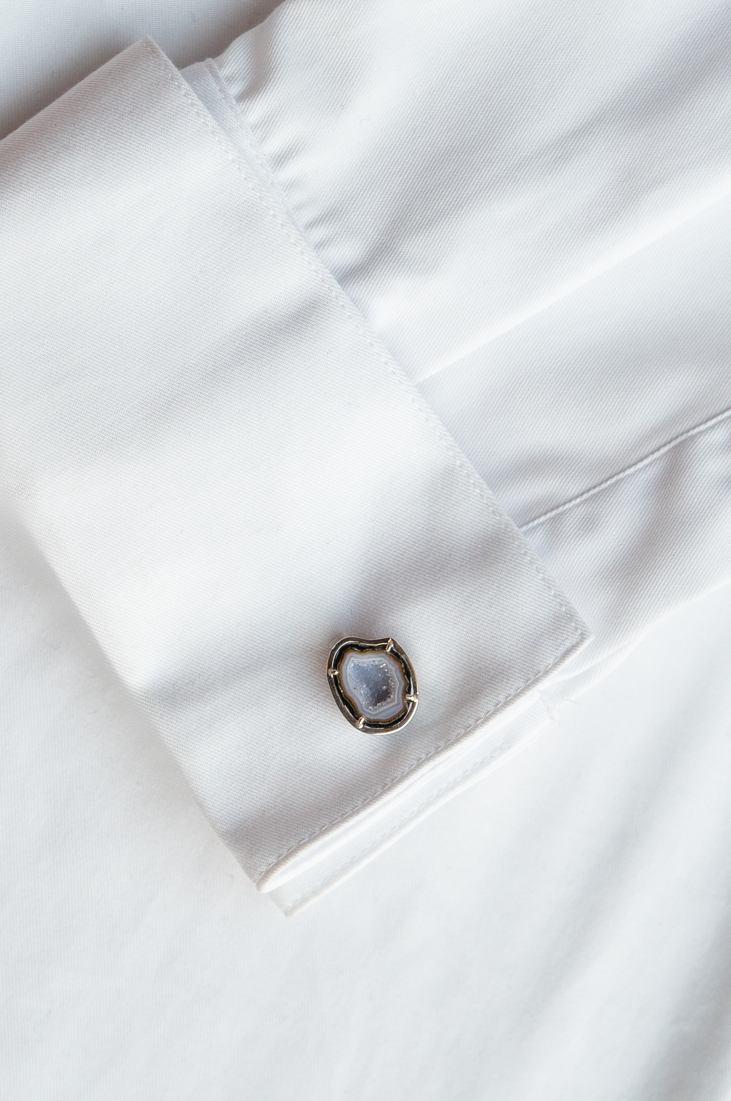 Cufflinks, light blue