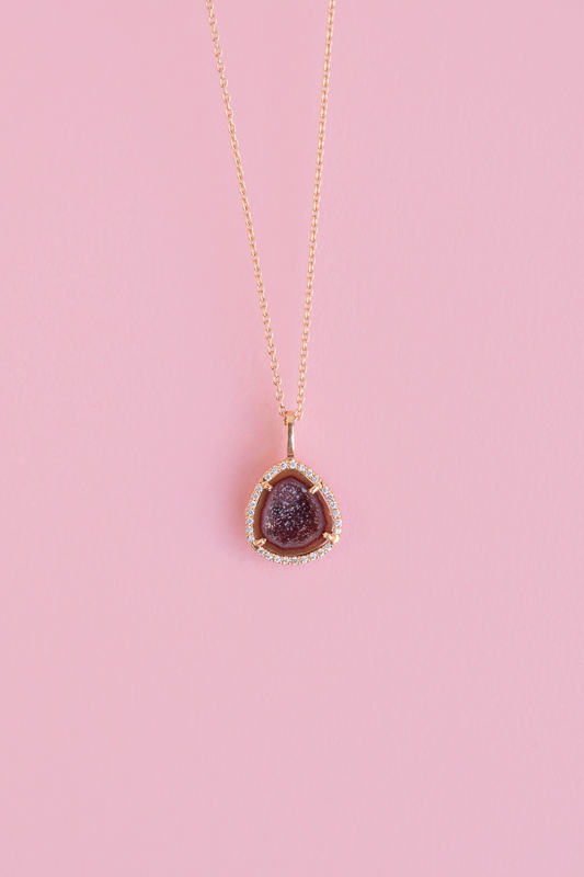 LOUISE pendant, Maroon