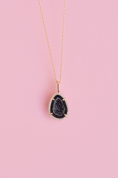 LOUISE pendant, Raven black