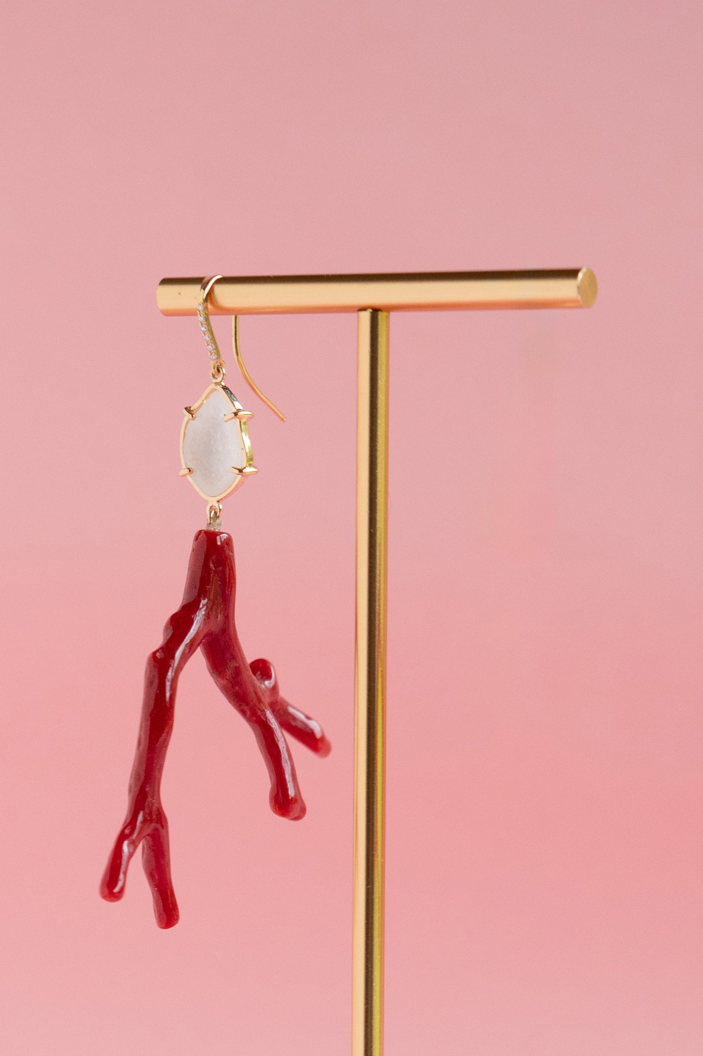 SIENNA earring, red