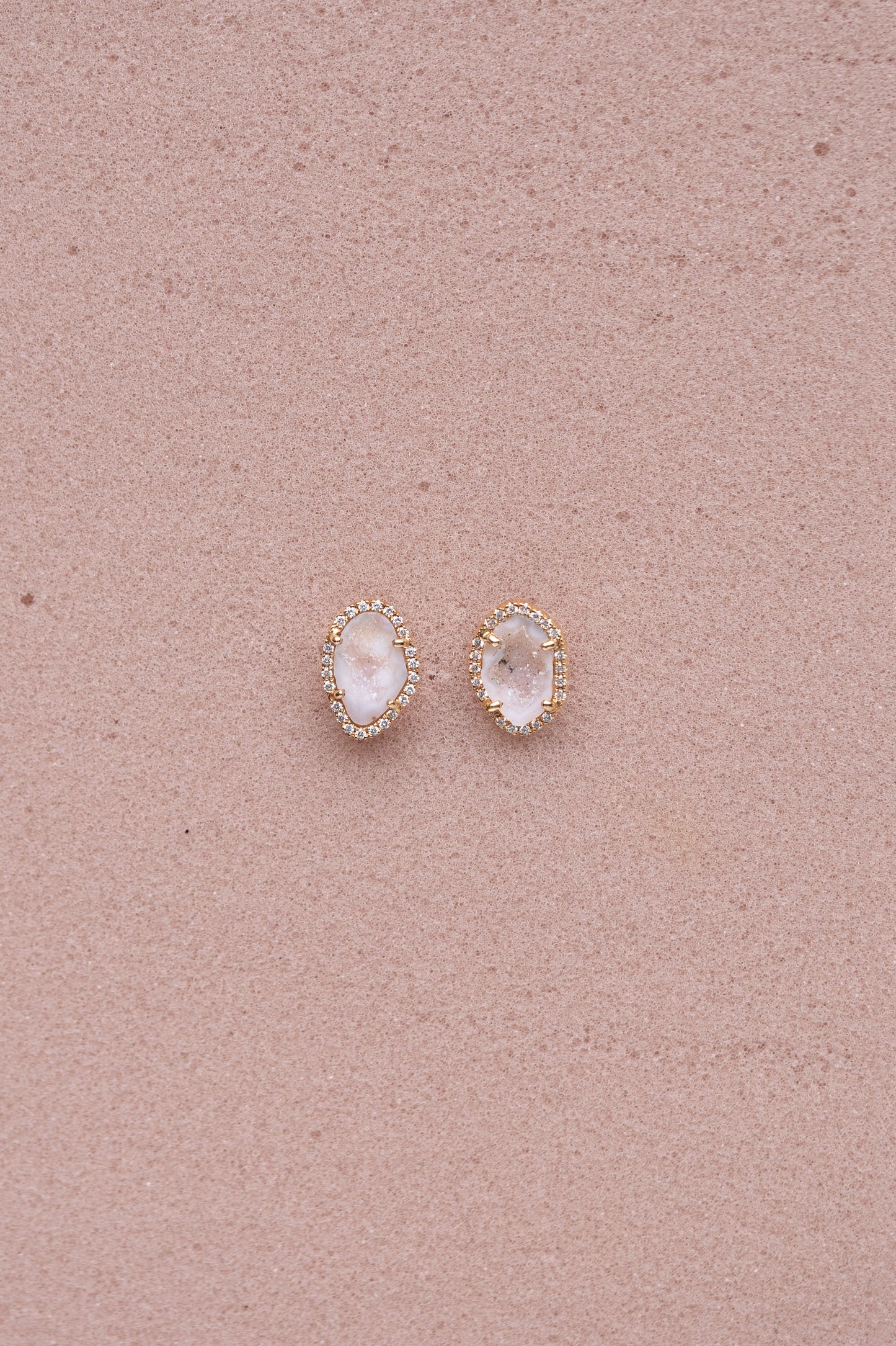 APRIL studs, pink