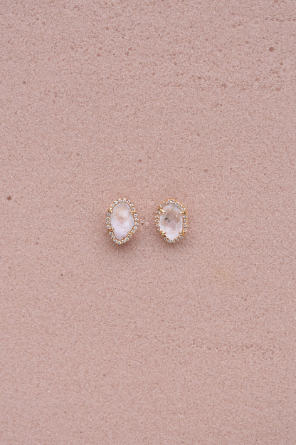 APRIL studs, pink