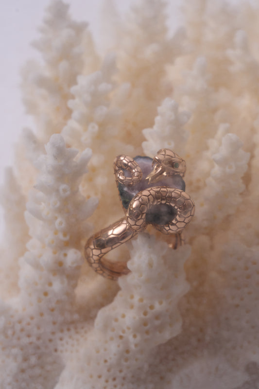 Objet trouvé N°9, ODESSA Small ring, Lavender