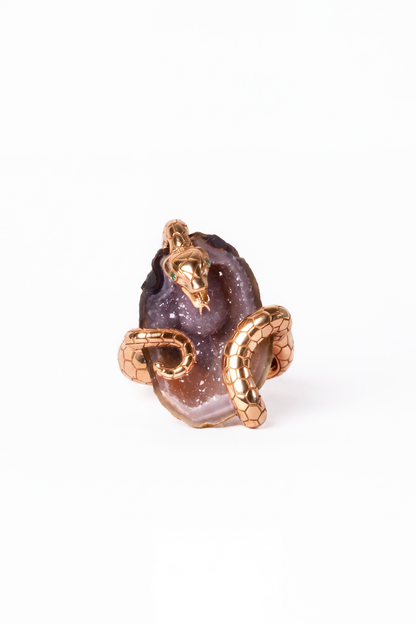 ODESSA ring, taupe