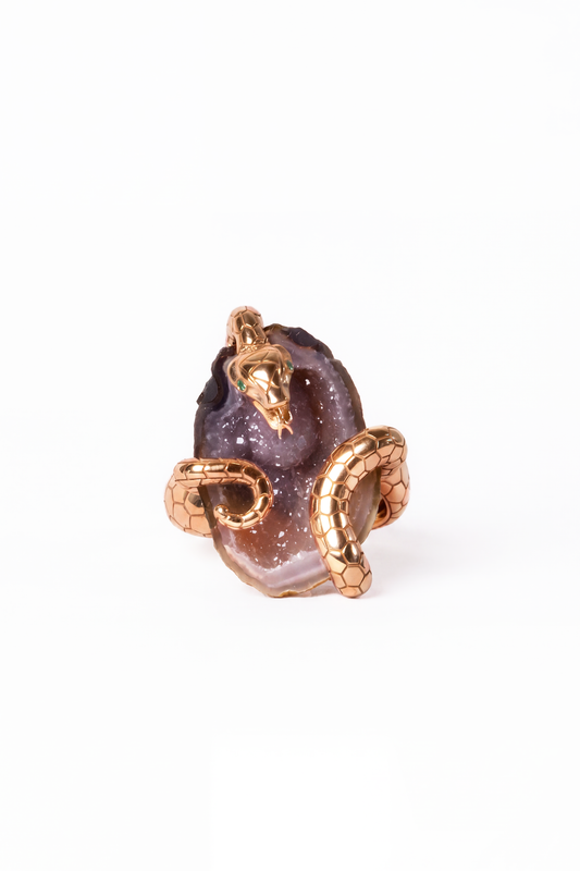 ODESSA ring, taupe