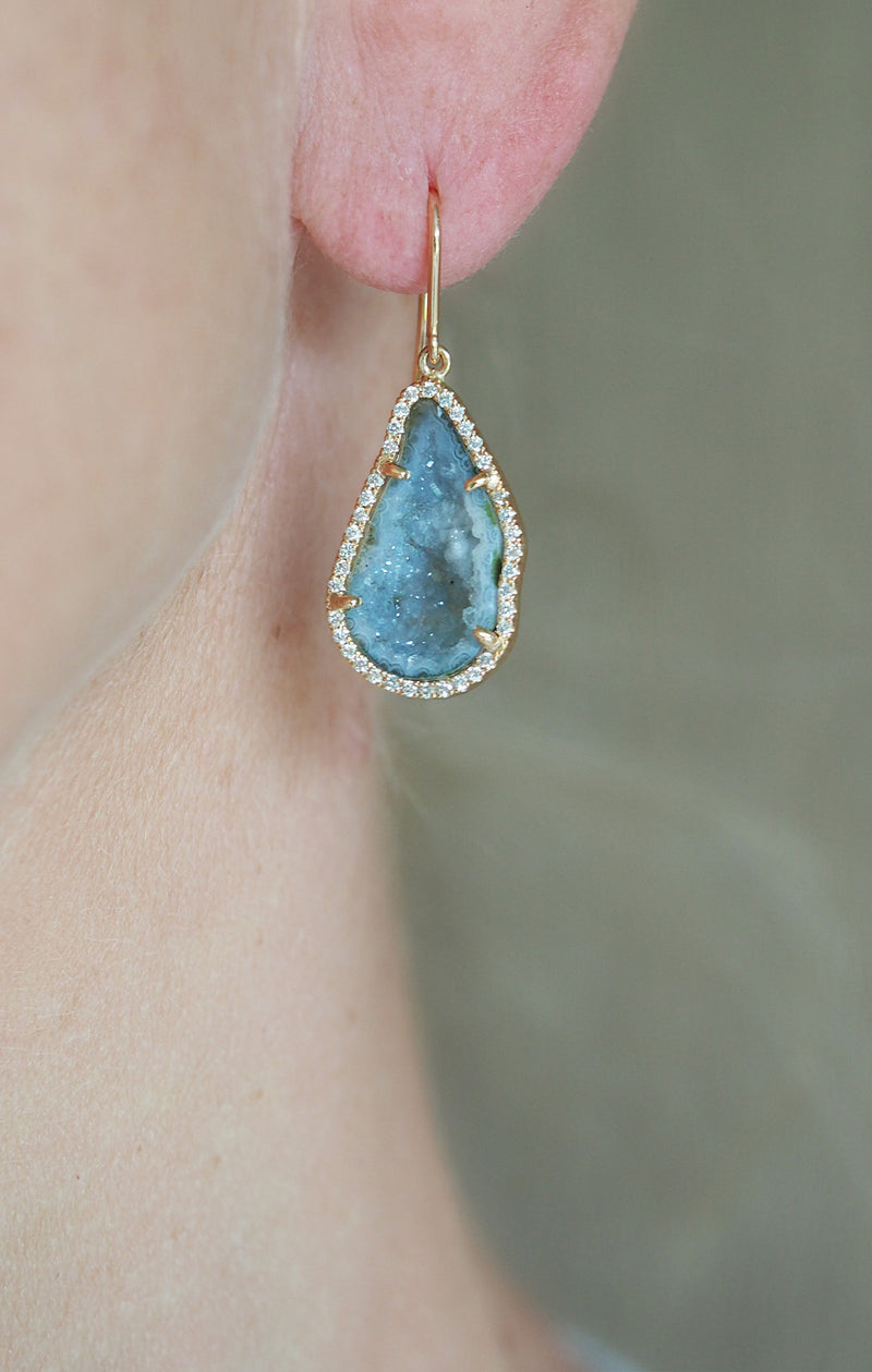 ALISON earrings, turquoise