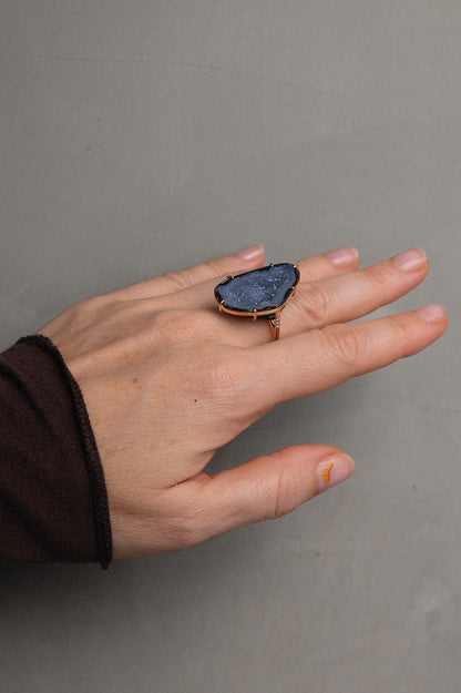 Atlas ring, blue