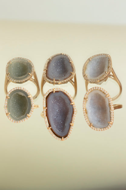 ROCKY ring, white