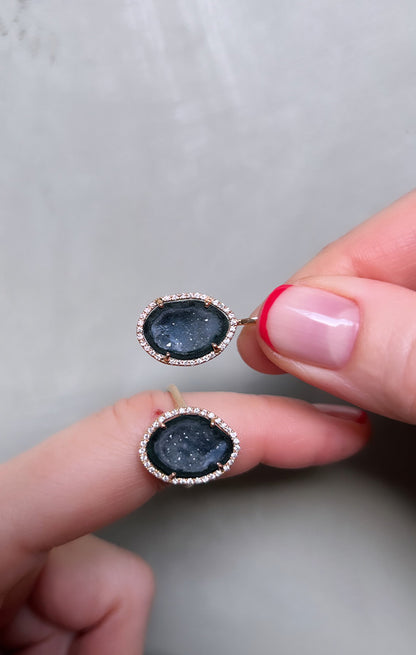mini ROCKY ring, dark blue