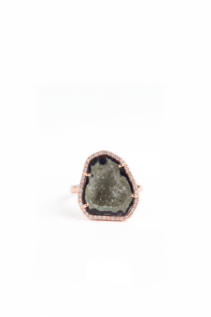 ROCKY ring, Olive green