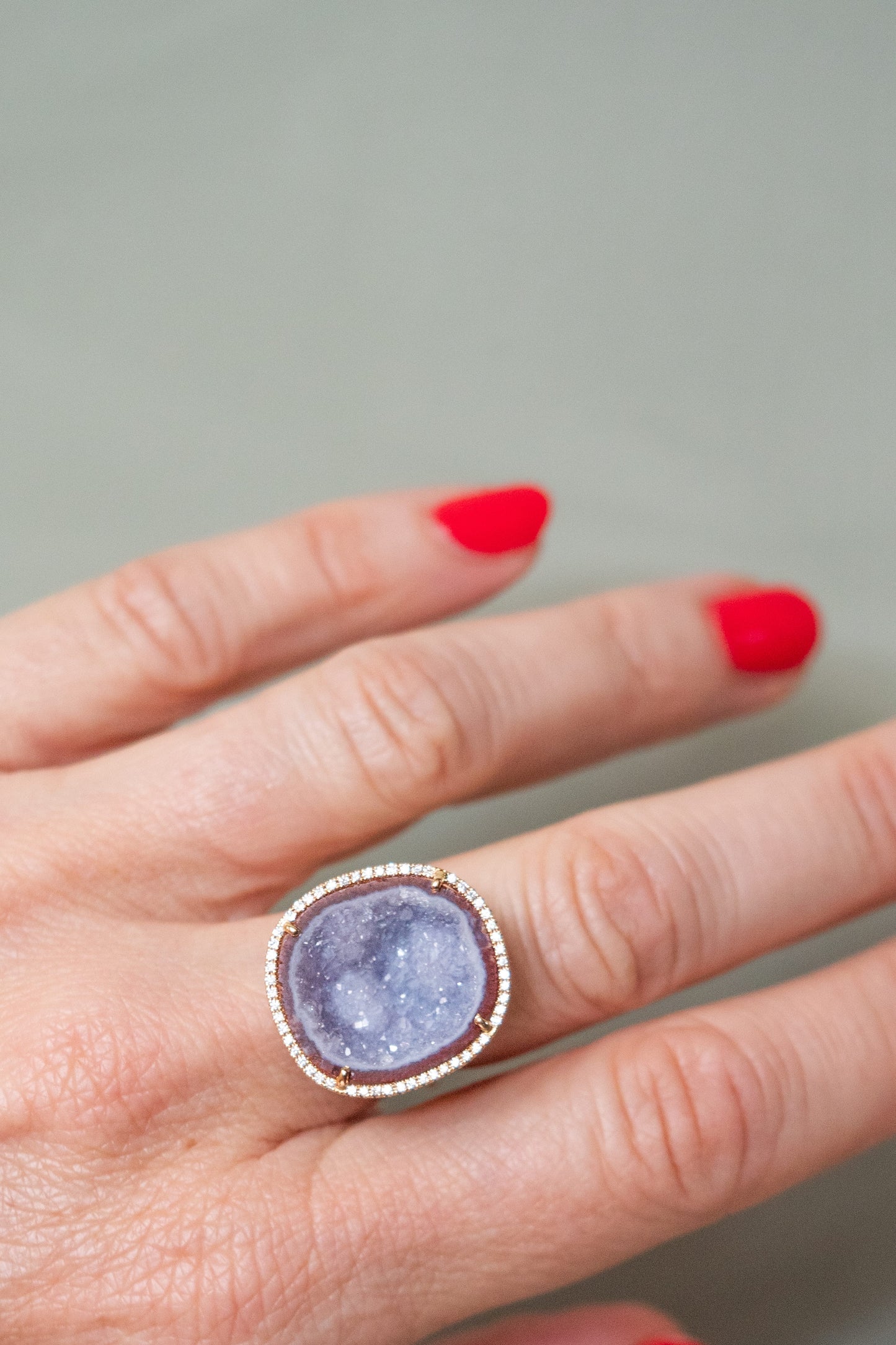 ROCKY ring, Sunset Bleu