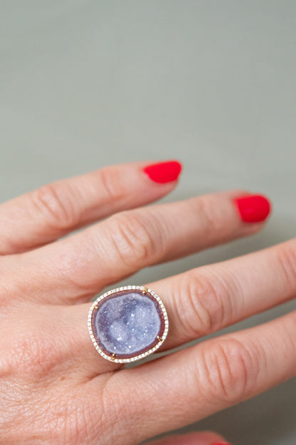 ROCKY ring, Sunset Bleu