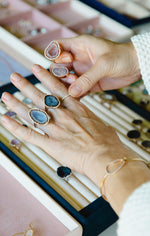 ROCKY ring, blue/purple