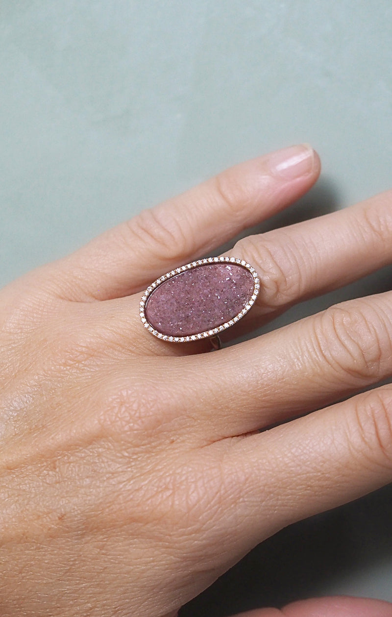 CALCIET ring, pink