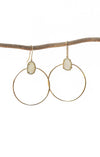 JADE earrings, white