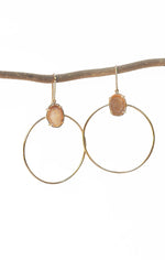 JADE earrings, orange