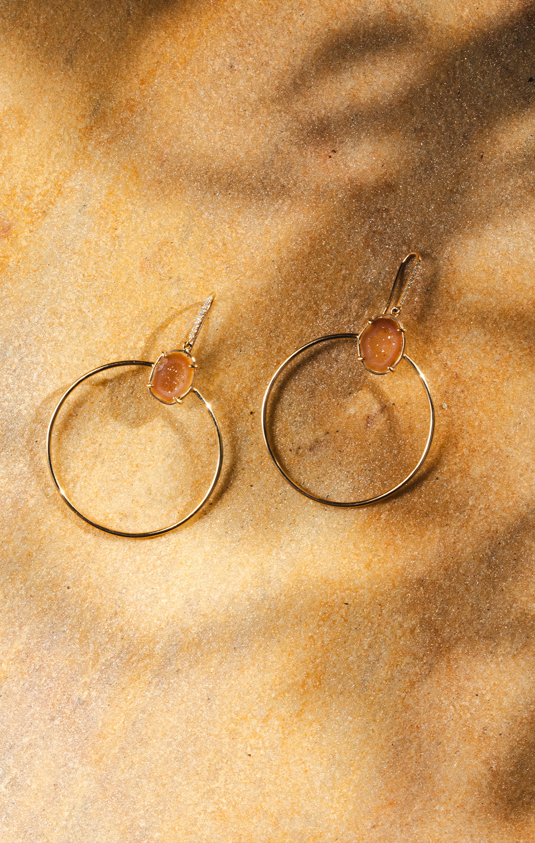 JADE earrings, orange
