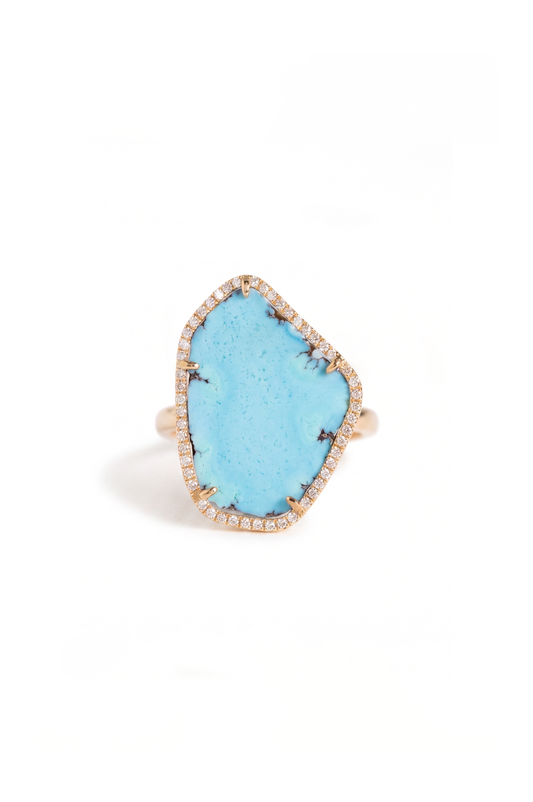 Charlize ring, Ocean Blue