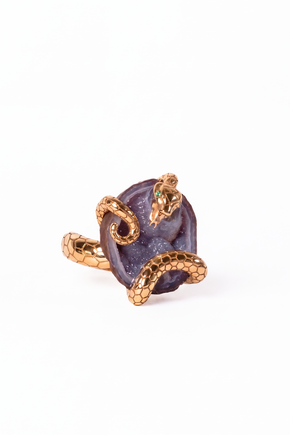 ODESSA ring, aubergine
