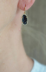 ALISON earrings, black