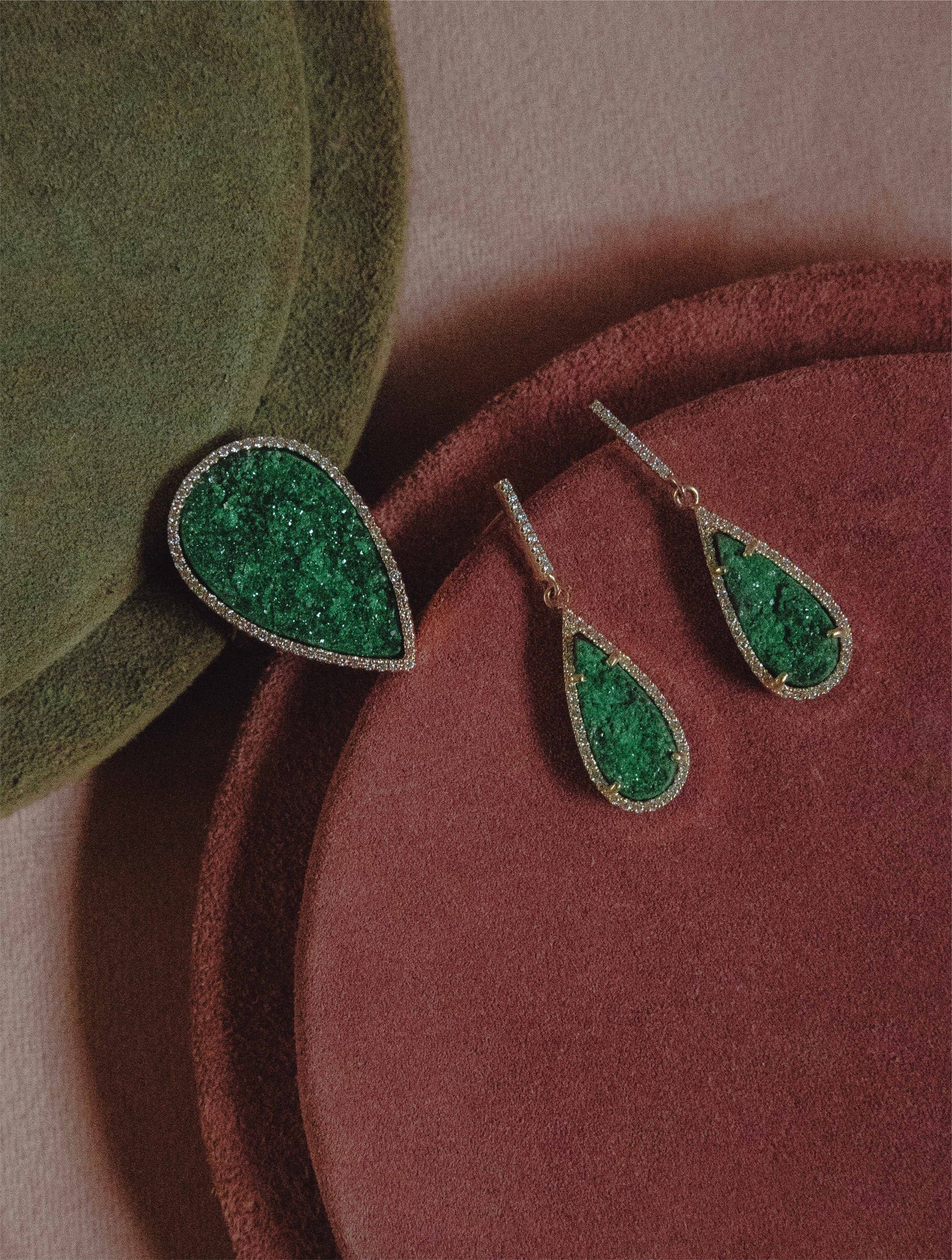 AYALA earrings, green