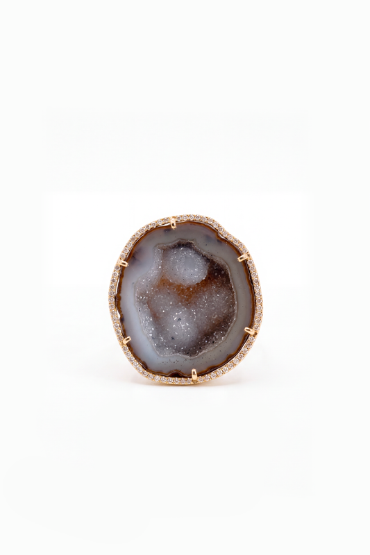 ROCKY ring, purple pink