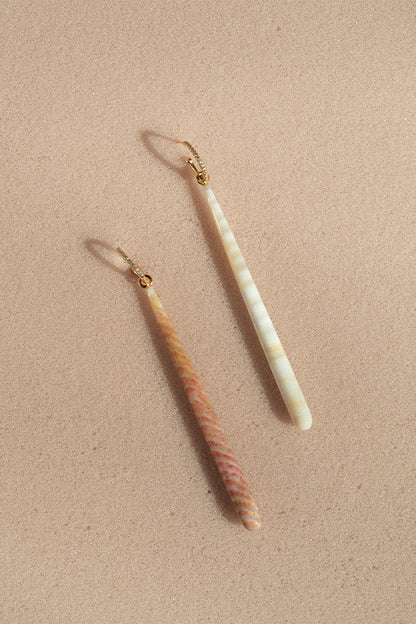 MINIE earrings, cream