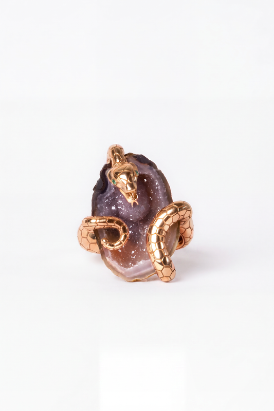 ODESSA ring, taupe