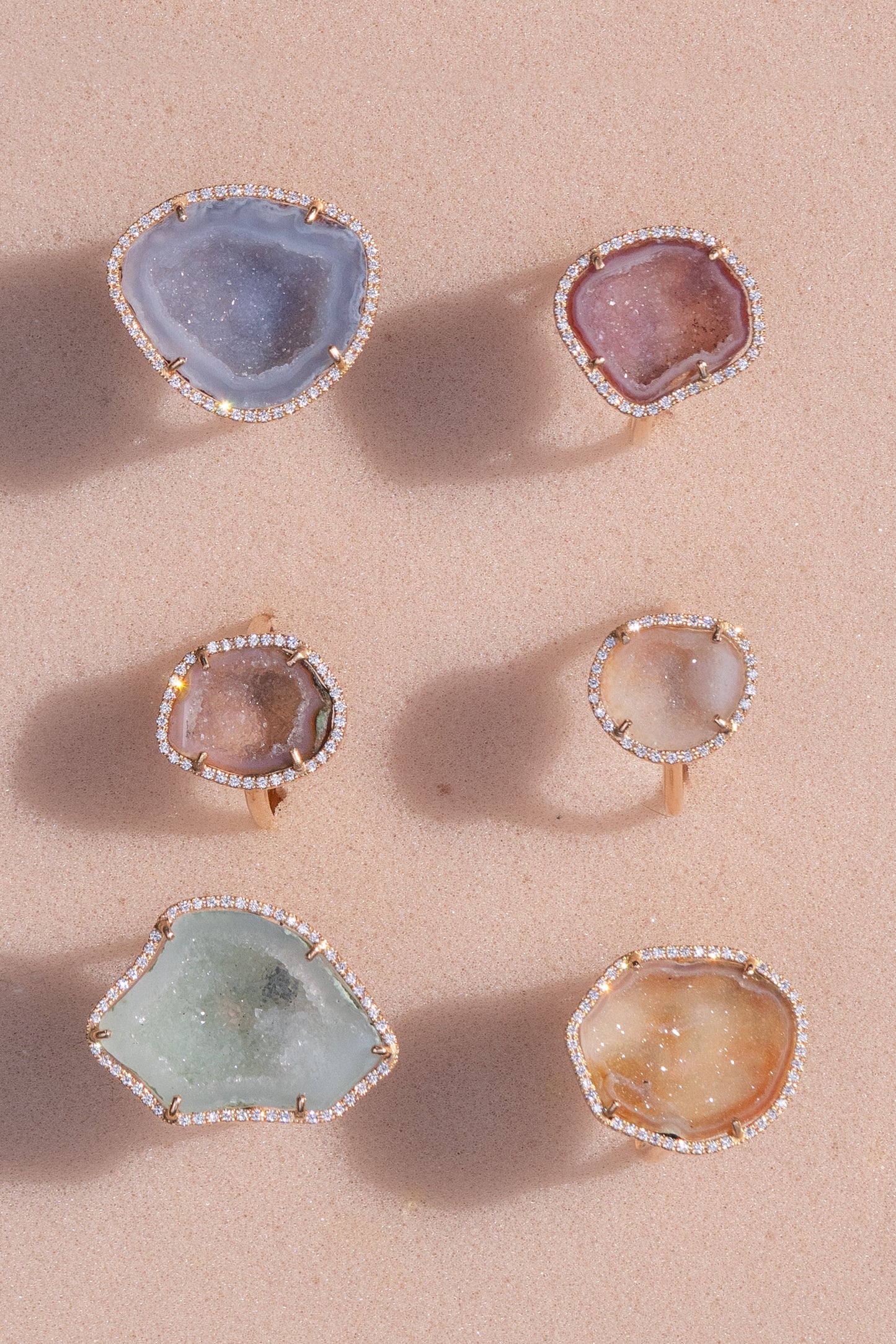 ROCKY ring, orange brown