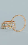 LANA ring, diamonds