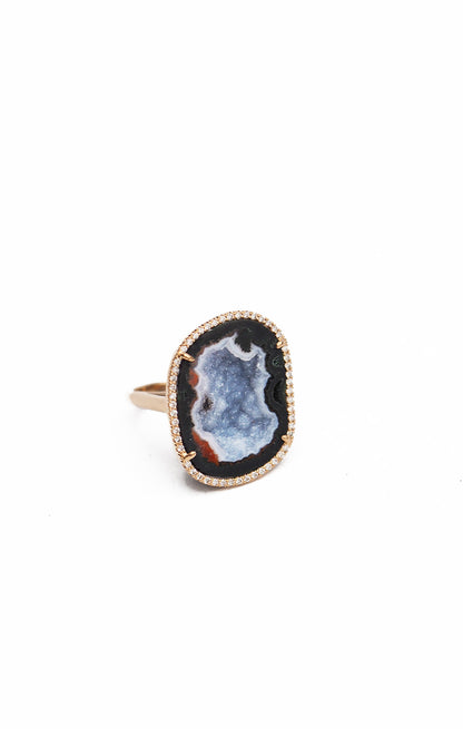 ROCKY ring, blue/black