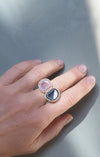STEFFI ring, blush/black