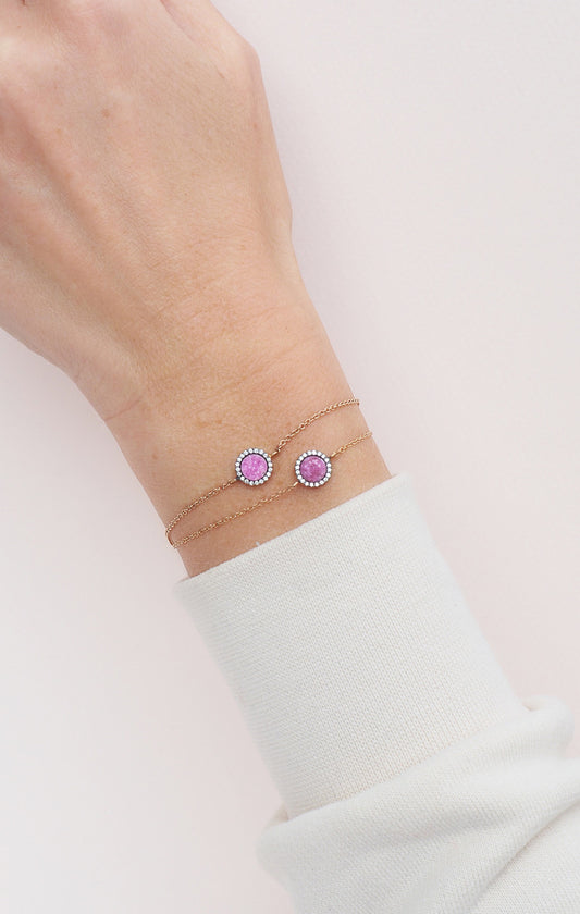 CLIO bracelet, pink