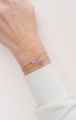 CLIO bracelet, pink