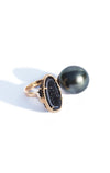 GAIA ring, dark green
