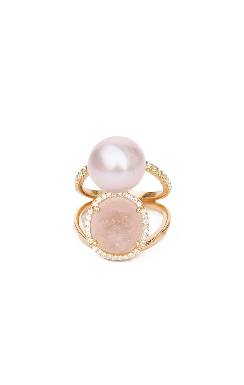 PARIS ring, pink