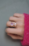 PARIS ring, blush