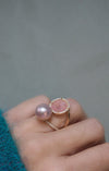 PARIS ring, pink