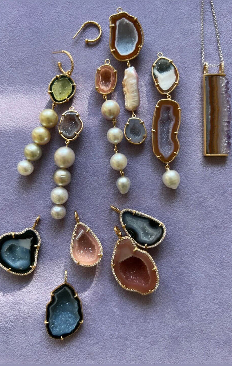 LOIS earring, green