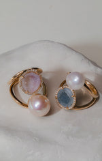 PARIS ring, blush