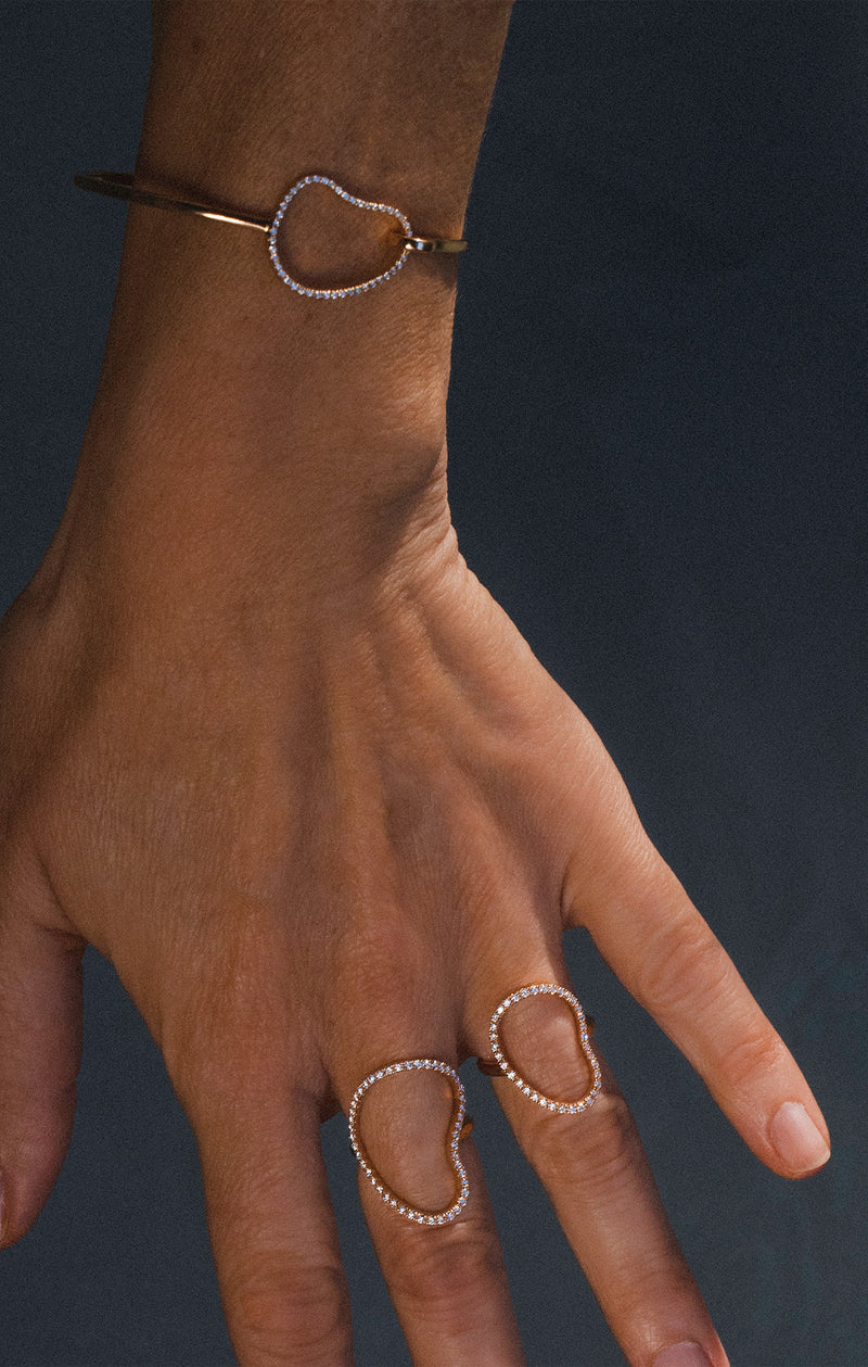 AIRE ring, diamonds (small)